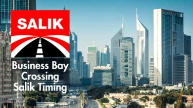 Business Bay Crossing Salik Timing