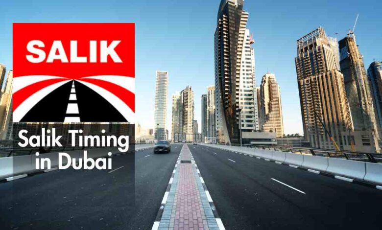 Salik Timing in Dubai