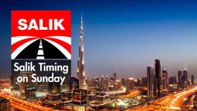 Salik Timing on Sunday