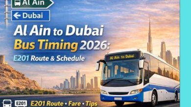 Al Ain to Dubai Bus Timing 2026