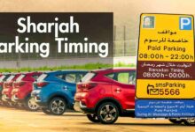 Sharjah Parking Timing 2026