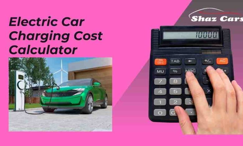 Electric Car Charging Cost Calculator