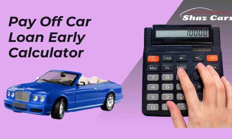 Pay Off Car Loan Early Calculator