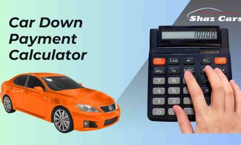 Car Down Payment Calculator