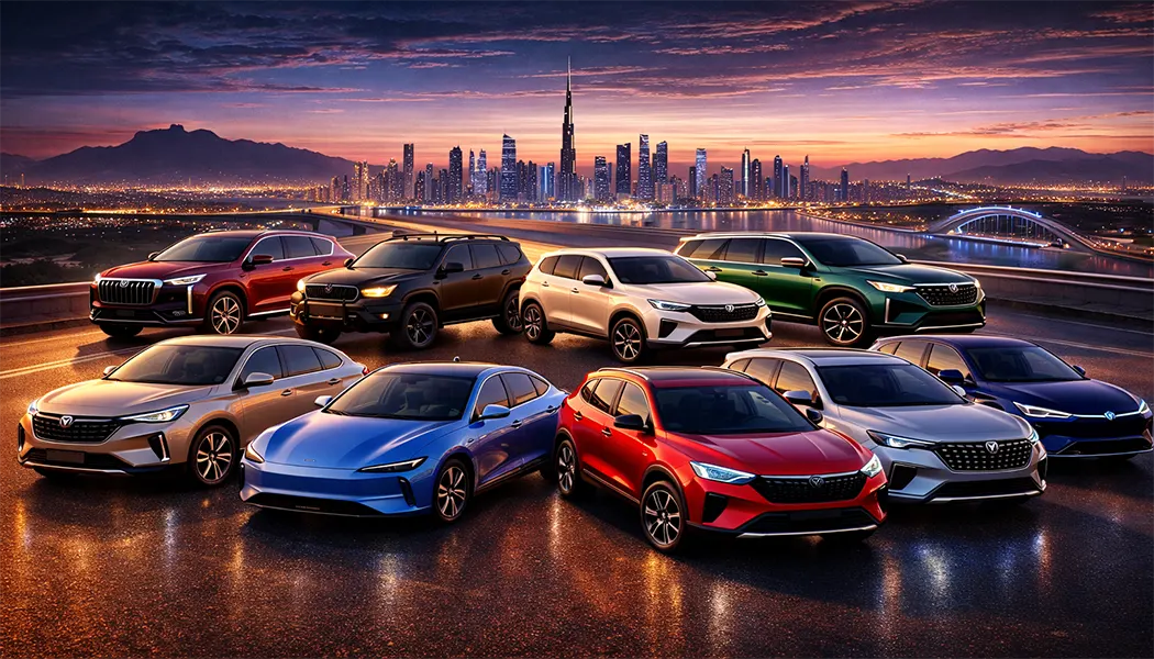 Top 10 Chinese Car Brands Available in the GCC 2026